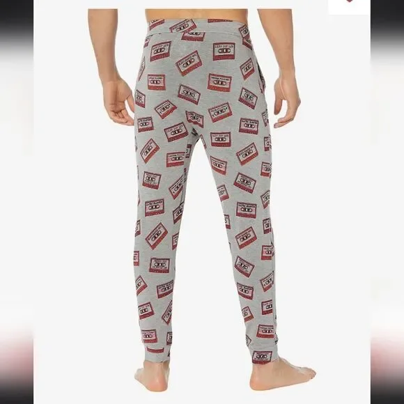 Saxx Men'sS Lust For Life Snooze jogger Grey Snooze Pull on Pants Size Small